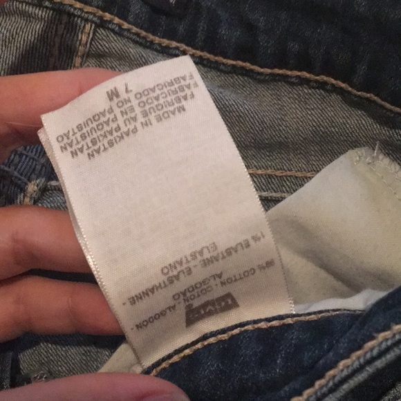 Levi's Curvy cut size 7 - Picture 1 of 4
